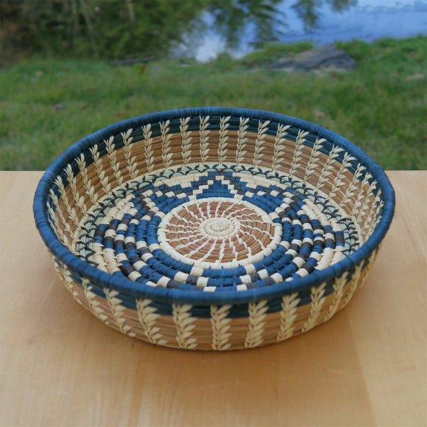 Rosa Pine Needle Basket, Guatemala - Women's Peace Collection