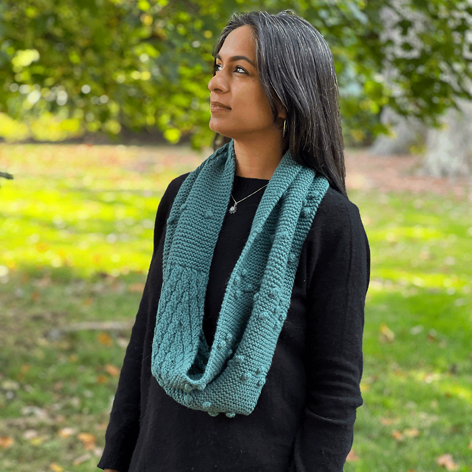 Fair trade alpaca scarf