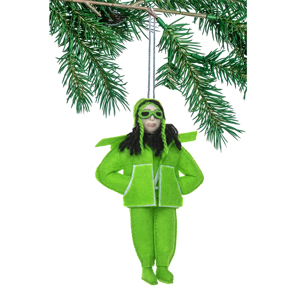 Billie Eilish fair trade ornament