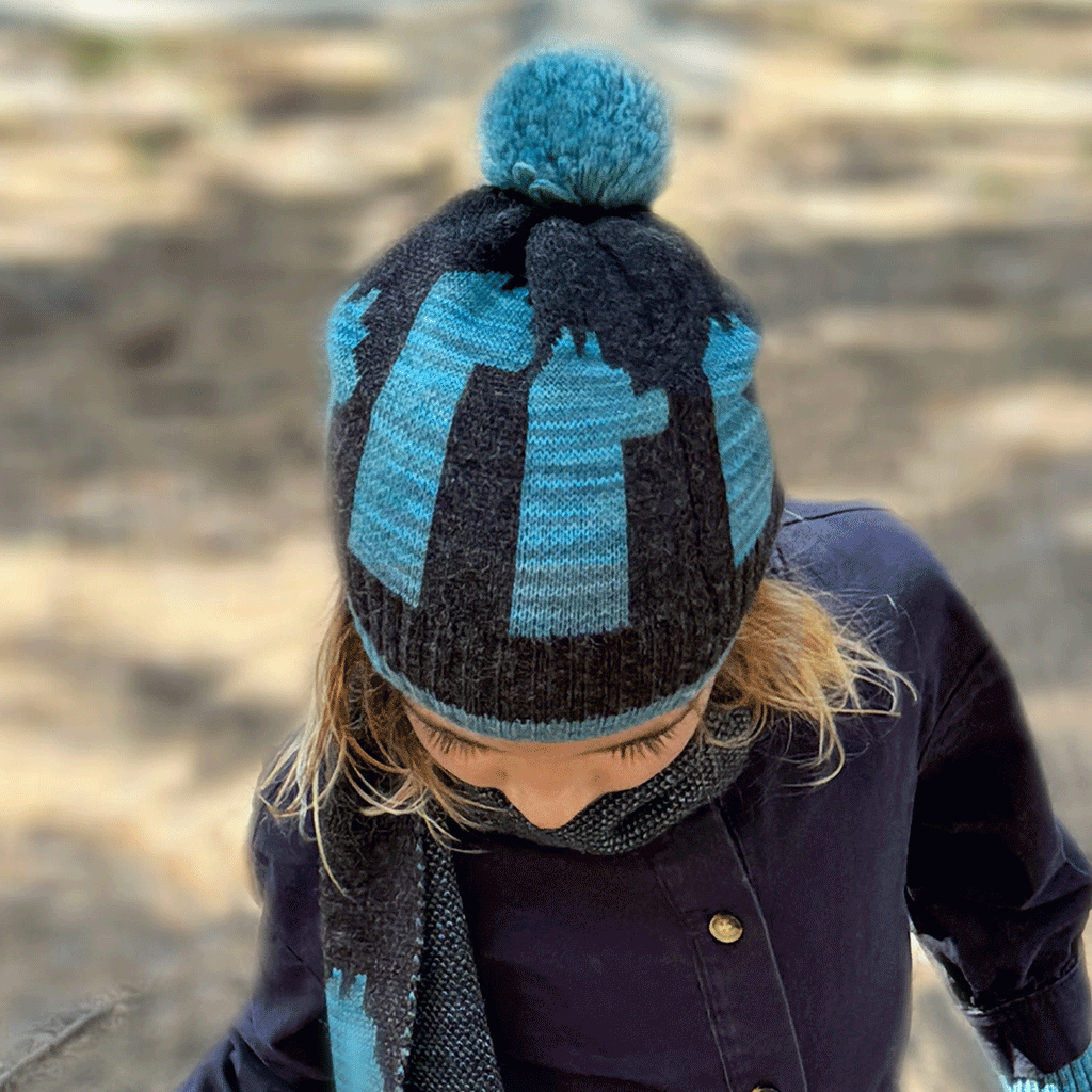 Fair trade kid's alpaca hat