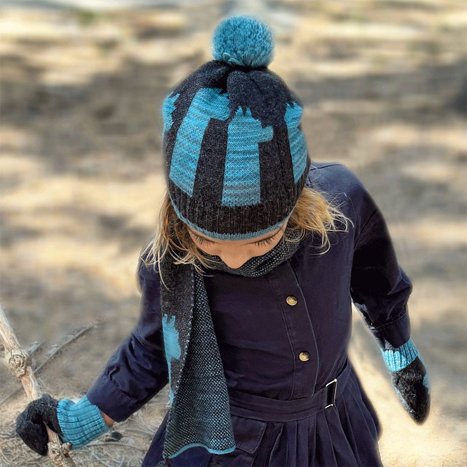 Fair trade kid's alpaca hat