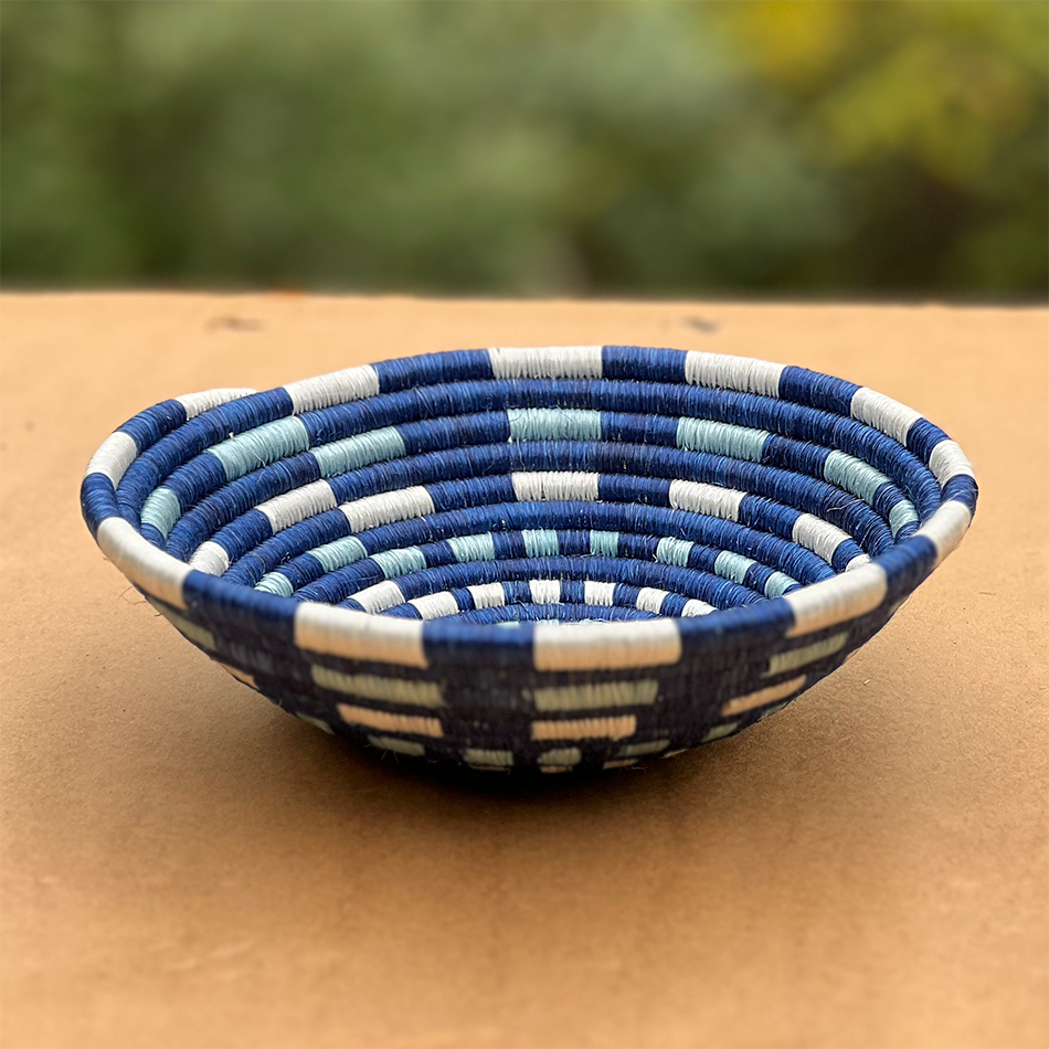 Fair trade basket handmade in Rwanda