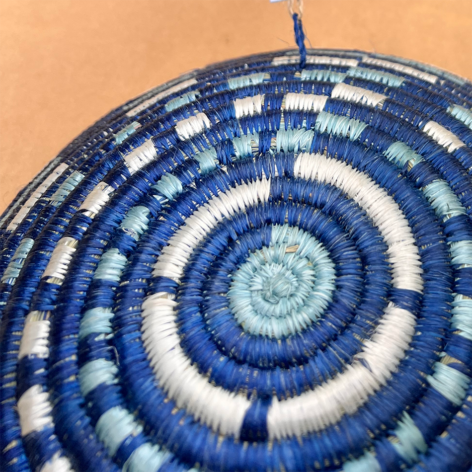 Fair trade basket handmade in Rwanda