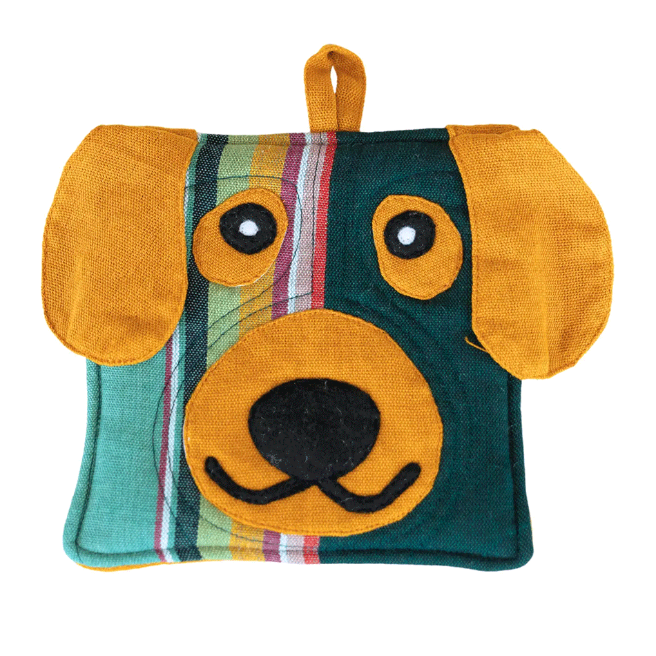 fair trade dog pot holder