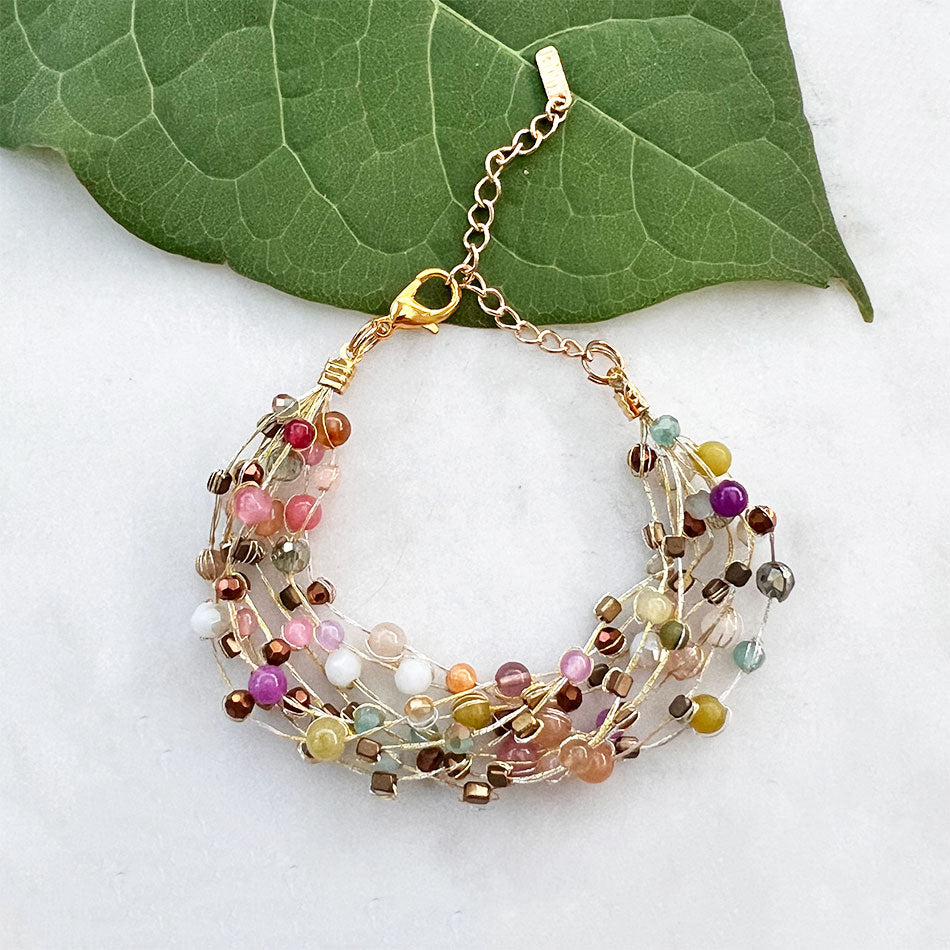 Fair trade bead bracelet