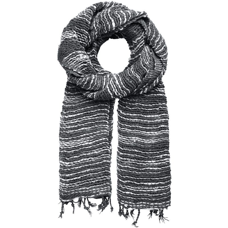 Fair trade cotton weave scarf