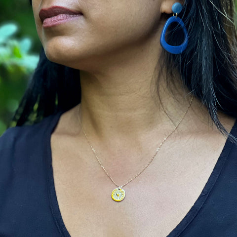 Sunburst Heart Necklace, China - Women's Peace Collection