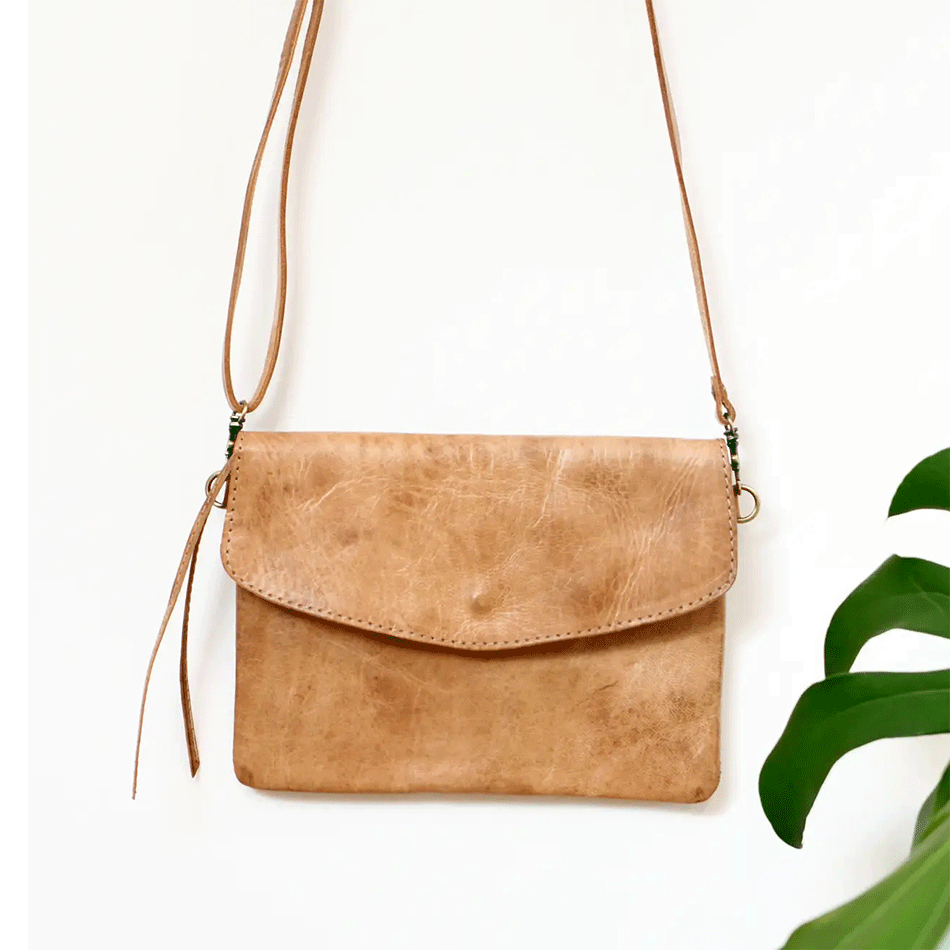 Fair trade leather bag