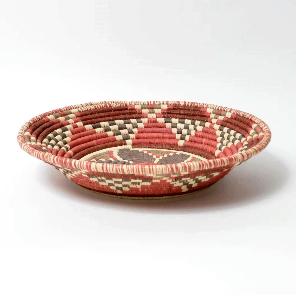 Fair trade handmade African basket