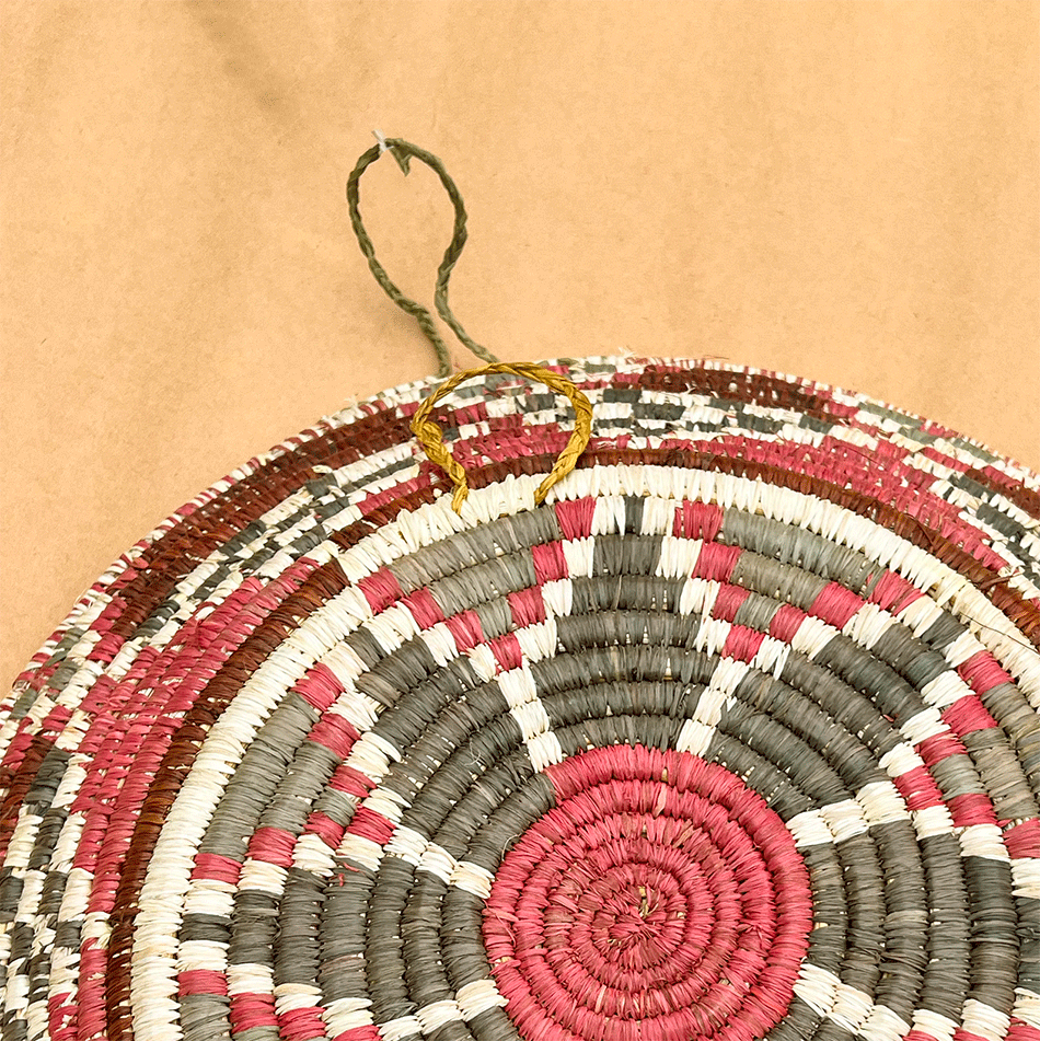 Fair trade handmade African basket