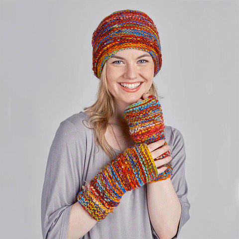 Fair trade slik wool hat