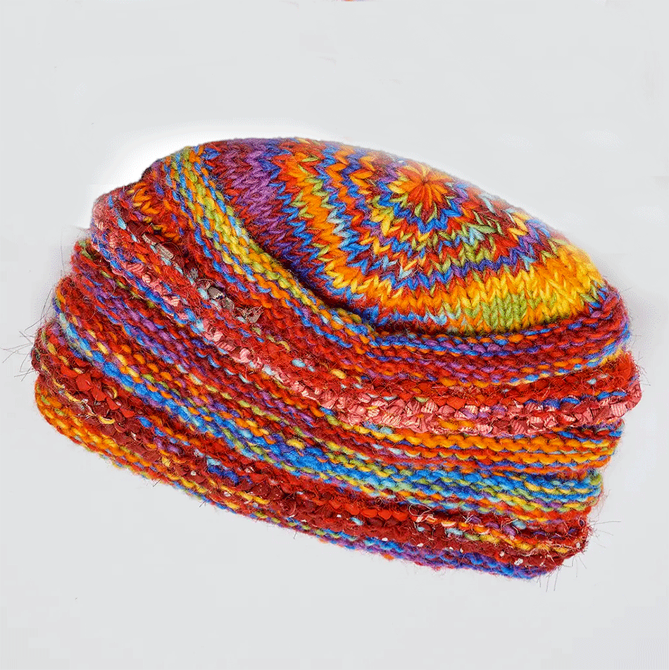 fair trade silk wool hat