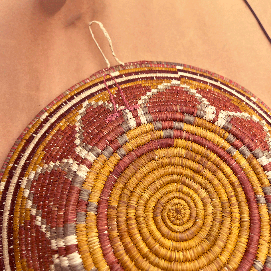 Fair trade handmade basket uganda