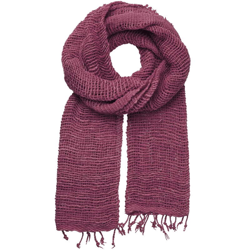 Fair trade cotton weave scarf