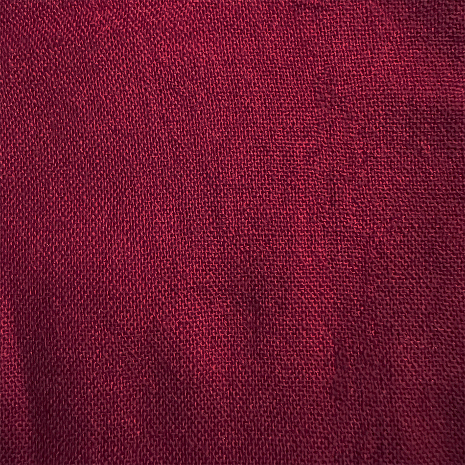 Fair trade cashmere red