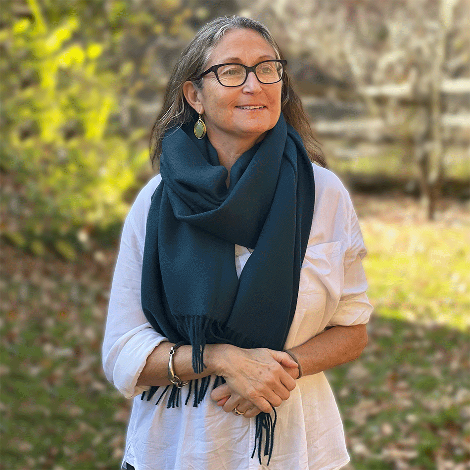 Fair trade bamboo cotton flannel wrap scarf