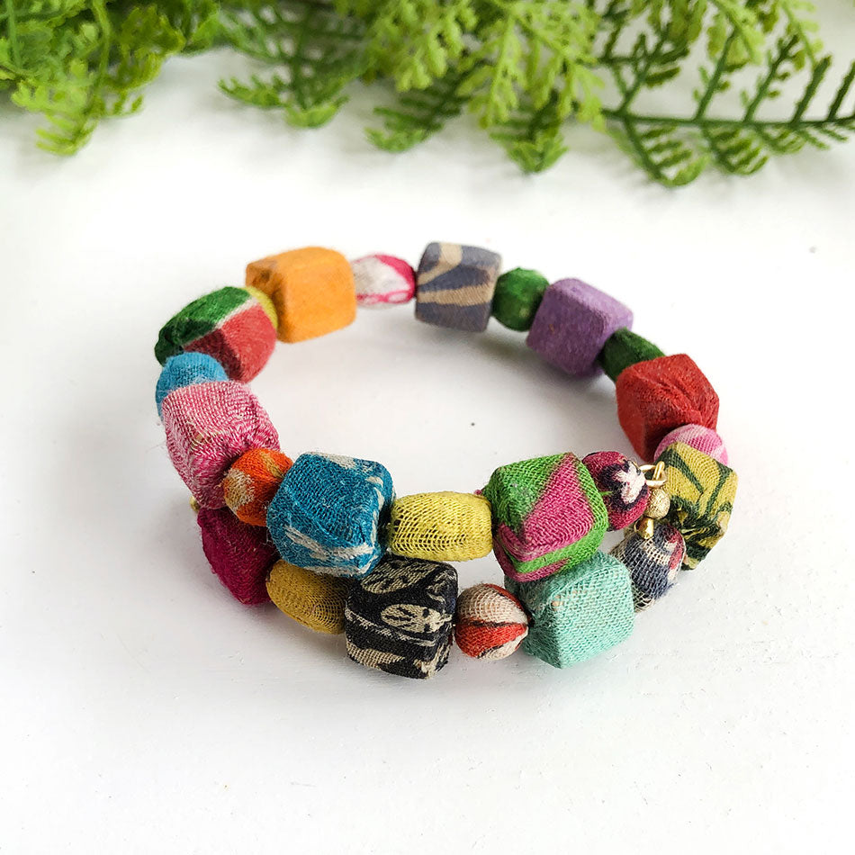 Multicolor Indian Amazonite Healing Bracelet, Bracelet Type: Elastic, Size:  8mm(Beads) at Rs 130/piece in Khambhat